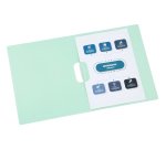 Chemise de présentation V-CLIP - A4 - polypropylène - PROPYSOFT PERSO VIQUEL - Coloris assortis