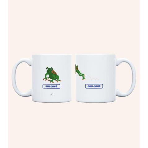 Taza "Efecto cafeína" 350ml, cerámica 
