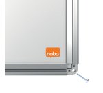 Pizarra NOBO Premium Plus acero lacado 1500x1000mm, blanco