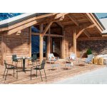 Fauteuil détente d'extérieur OUDON - structure aluminium