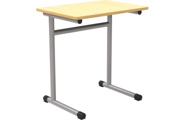 Schoolbank Fabiano 1 persoon B 76 cm - Maat T6 voor 5de jaar basis- tot middelbare school