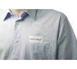 Badges adhésifs tissus BADGEFIX 40x75 mm - 240 pièces