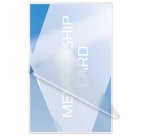 Paquete de 100 fundas de plastificación térmica GBC tarjetas 75 x 105 mm, 2 x 125 micras, brillante