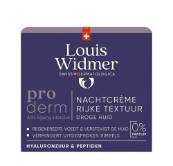 Widmer proderm Crème de Nuit Riche 50 ml sans parfum