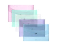 Pochettes de rangement à scratch A4 paysage Propysoft Viquel - sachet de 5