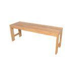 Banc d'extérieur BRENNE - bois teck