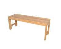 Banc d'extérieur BRENNE - bois teck