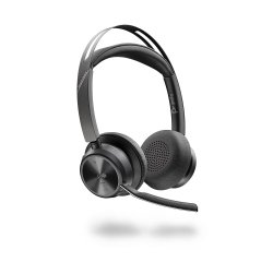 Auricular inalámbrico bluetooth HP Poly Voyager Focus 2 UC-M USB-A - Biaural - Certificado Teams