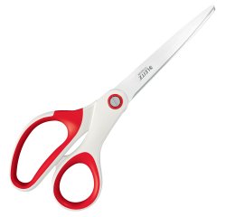 Tijeras de oficina de titanio Leitz WOW 205 mm - Rojo