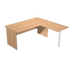 Mesa oficina Presto pata panel An 160 cm ala lateral