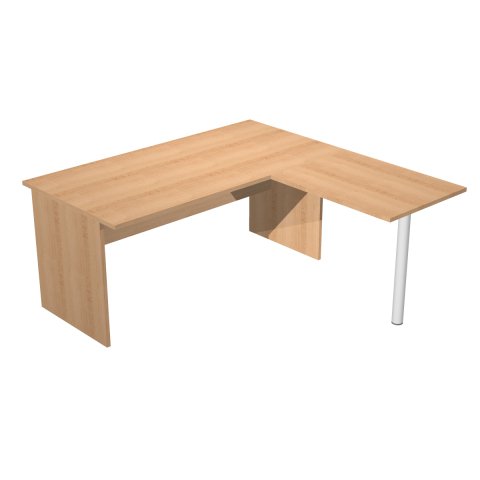 Mesa oficina Presto ArtExport pata panel 160 ala lateral - Haya