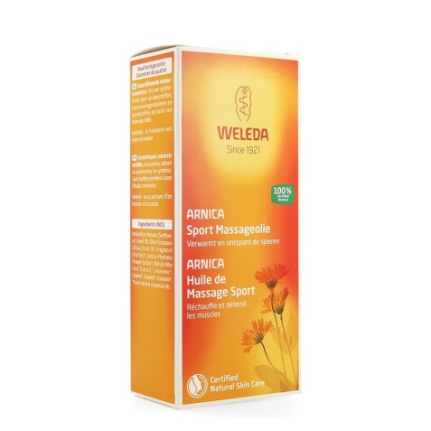 Weleda Huile de Massage Sport à l'Arnica 200ML