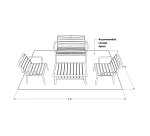 Table basse d'extérieur DIVE