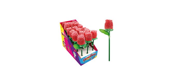 Rosa de gominola Boolies Jelly 40 g