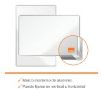 Pizarra magnética de acero Nobo Premium Plus 1880x1060mm