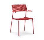 Chaise LULA avec accoudoirs