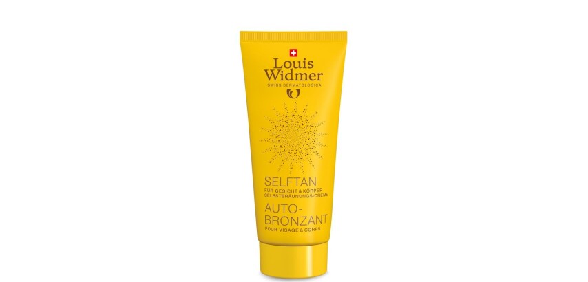 Sonnencreme Bräune ohne Sonne Widmer mit Duft - 100 ml Tube