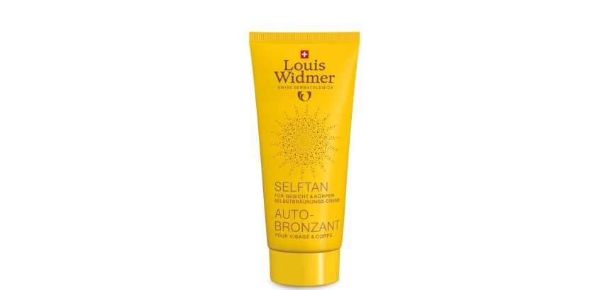WIDMER Crème solaire avec parfum – Bronzage sans soleil – 100 ml