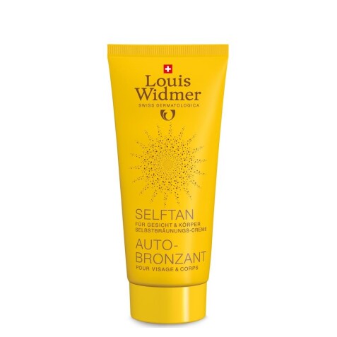 WIDMER Crème solaire avec parfum – Bronzage sans soleil – 100 ml