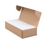 Enveloppe patte trapèze blanches C6/C5 115x229 80 g/m² gommées - Boite de 1000