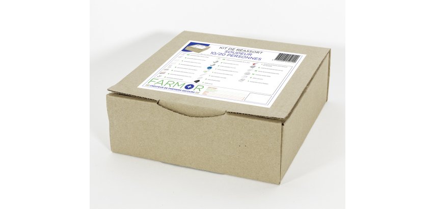 Kit de réassort Soudeur 10/20 personnes, pour armoire à pharmacie