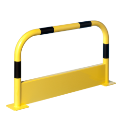 Arceaux avec plinthes en tôle de protection Droit : Longueur 1 m x HT 64 cm