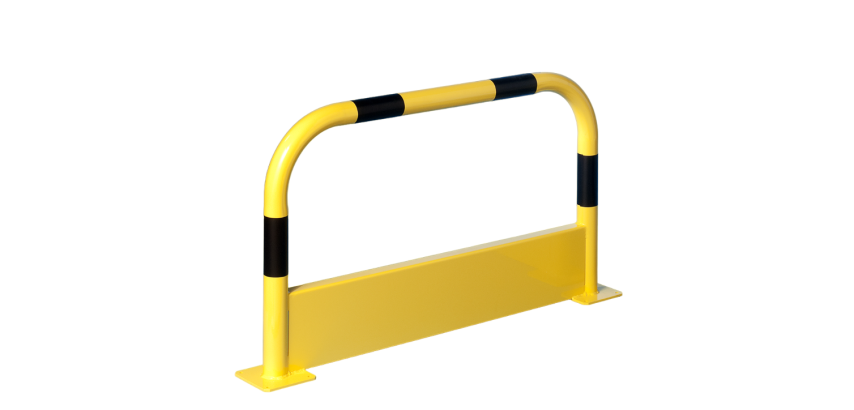 Arceaux avec plinthes en tôle de protection Droit : Longueur 1 m x HT 64 cm