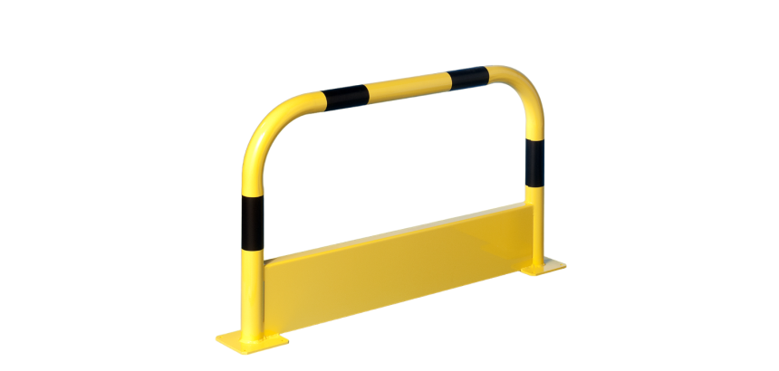 Arceaux avec plinthes en tôle de protection Droit : Longueur 1 m x HT 64 cm