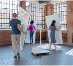 Pizarra portátil para el sistema de colaboración Move & Meet de Nobo 1800x900 mm