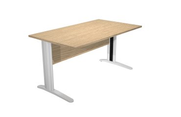 Mesa oficina Presto An 140 cm patas metal L
