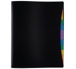 Trieur 12 compartiments à onglets Rainbow Class - Viquel-  25  x 32 x 1,2 cm