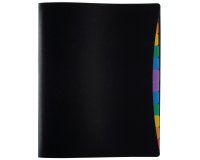Trieur 12 compartiments à onglets Rainbow Class - Viquel-  25  x 32 x 1,2 cm