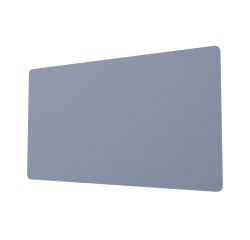 Panneau mural acoustique Mathilda en PET 12 mm - forme rectangle ou ronde - fixation par colle en spray