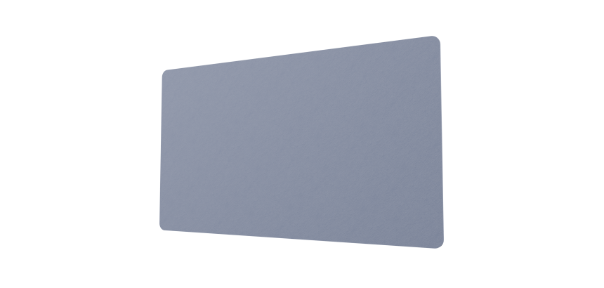 Panneau mural acoustique Mathilda en PET 12 mm rectangle L 210 x H 120 cm