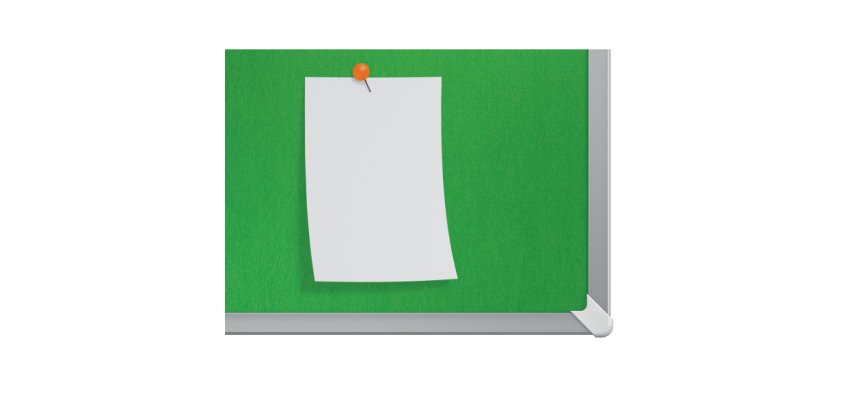 Tablero de anuncios de fieltro de formato panorámico Nobo Impression Pro de 1550x870 mm