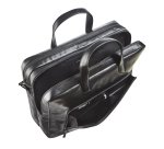Lederen business tas met laptopvak 15,6"
