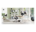 Reposapiés ajustable de escritorio Ergo, gris
