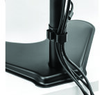 Fellowes Seasa 8044001 soporte para monitor 81,3 cm (32") Escritorio Negro