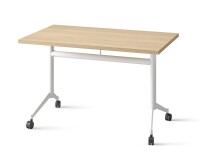 Table rabattable POLLY L.120 x P.70 cm Plateau Chêne