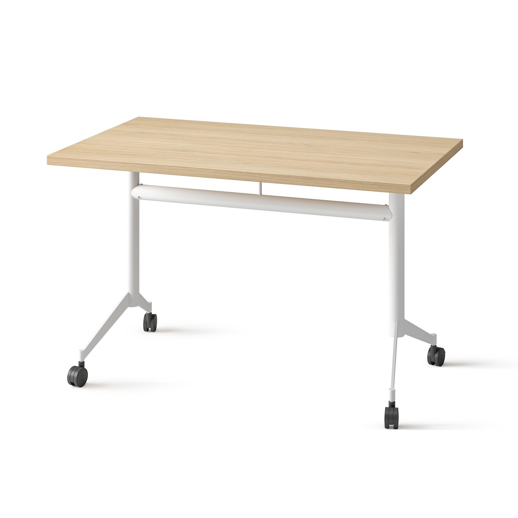 Table rabattable POLLY L.120 x P.70 cm Plateau Chêne