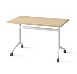 Table rabattable POLLY L.120 x P.70 cm Plateau Chêne