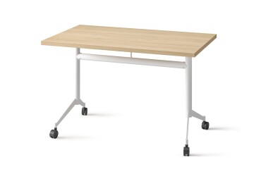 Inklapbare tafel POLLY, L.120 x D.70 cm, eiken blad