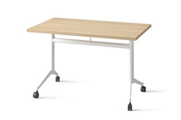 Table rabattable POLLY L.120 x P.70 cm Plateau Chêne