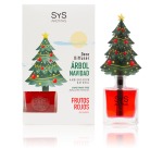 AMBIENT. DIFUSOR ARBOL NAVIDAD SYS 90ml FRUTOS ROJOS