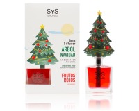 AMBIENT. DIFUSOR ARBOL NAVIDAD SYS 90ml FRUTOS ROJOS