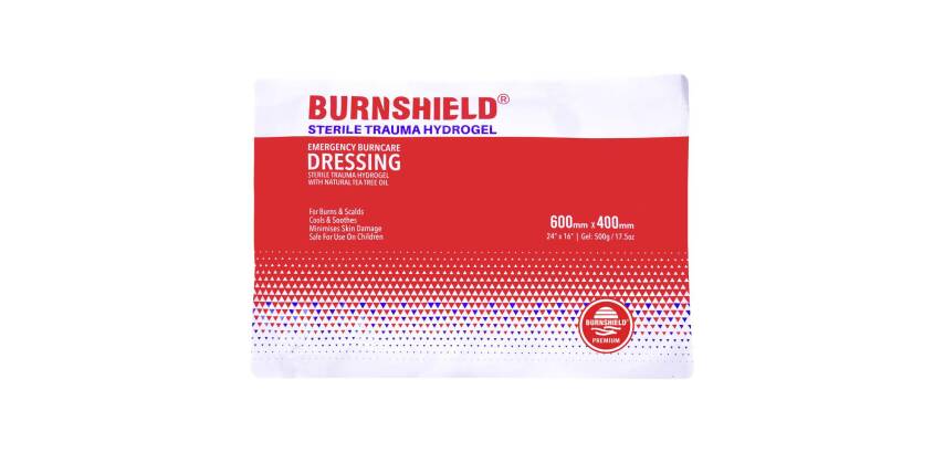Verbandpflaster für Verbrennungen - Burnshield 60 cm x 40 cm