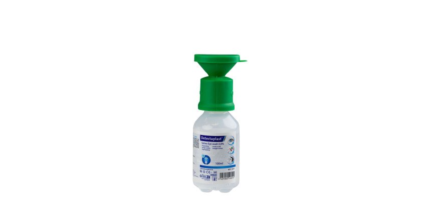 Flacon de 100 ml de solution oculaire stérile