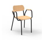 Fauteuil professeur Fabiano avec accoudoires - Taille T6