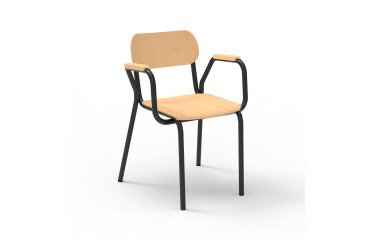 Fauteuil professeur Fabiano avec accoudoires - Taille T6