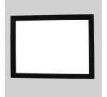 ORAY Ecran cadre Cineframe 112 x 200 cm